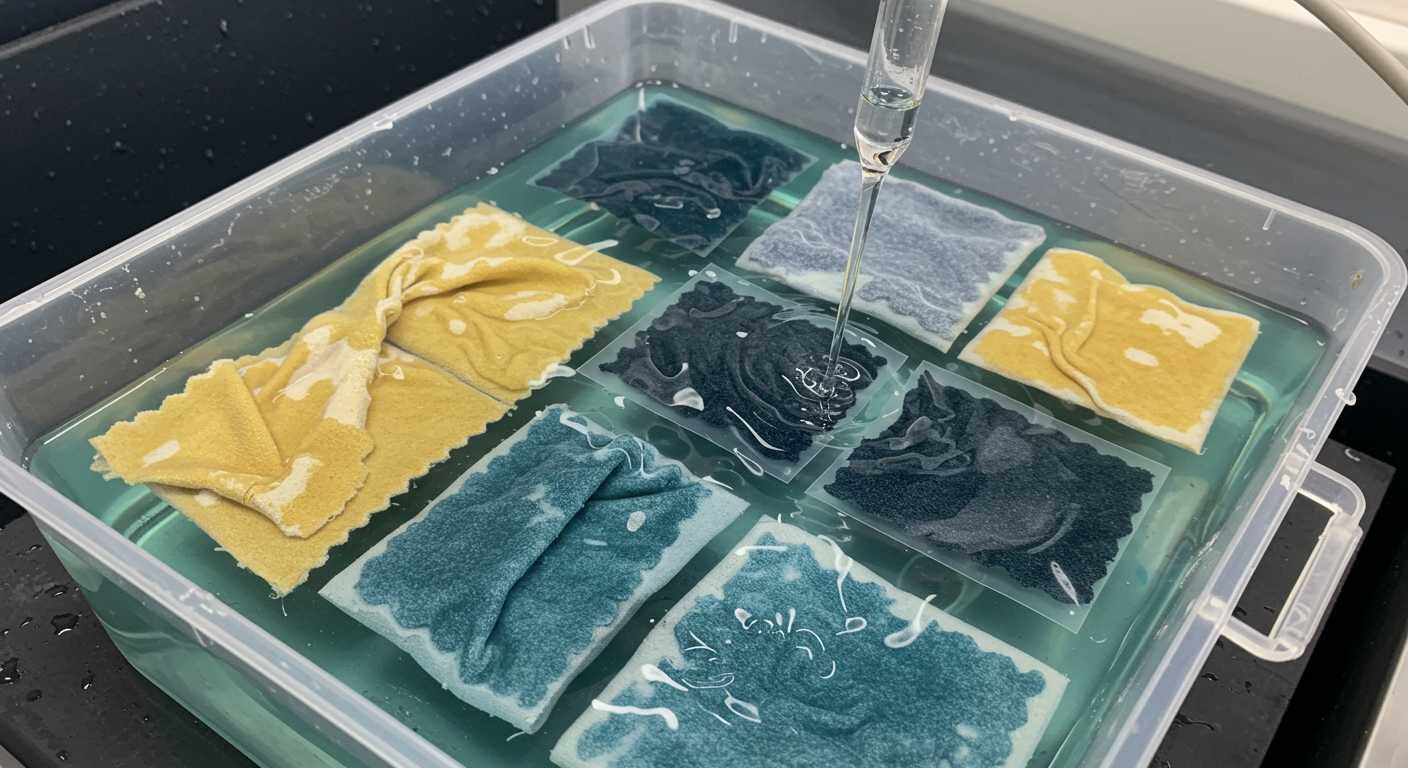 Deniz Suyuna Karşı Renk Haslığı Tayini - ISO 105 E02