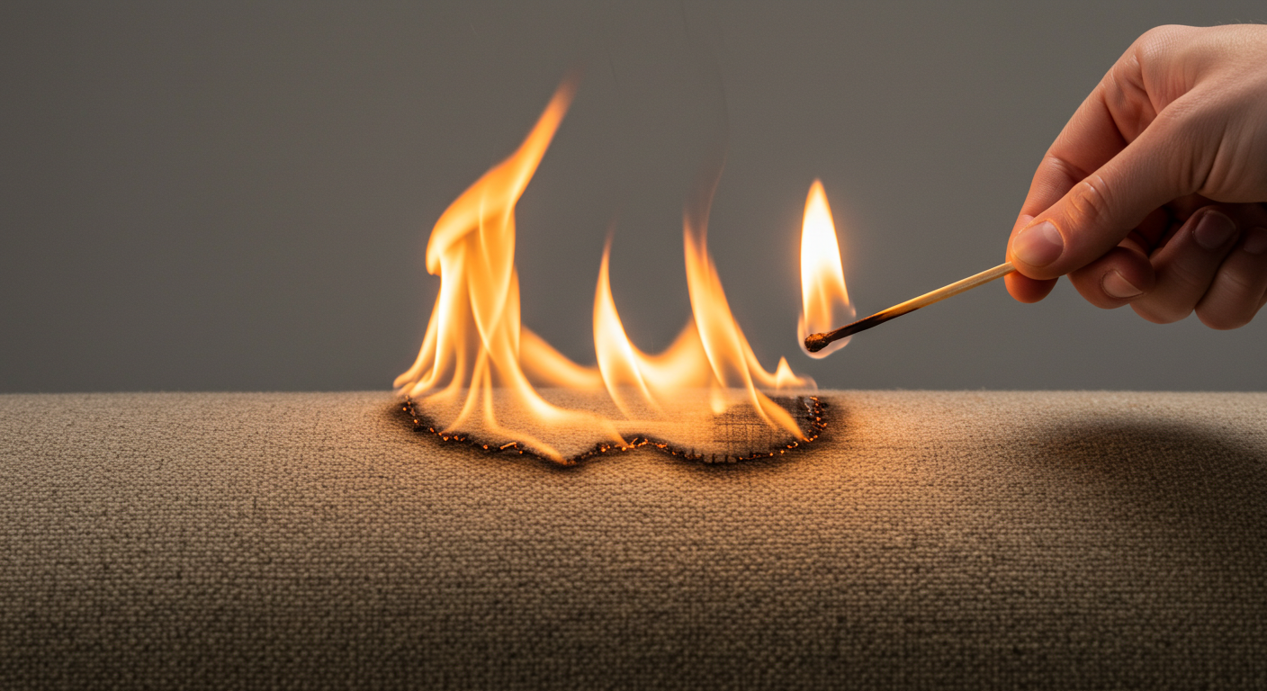 Döşemeli Mobilyaların Tutuşabilirliğinin Değerlendirilmesi