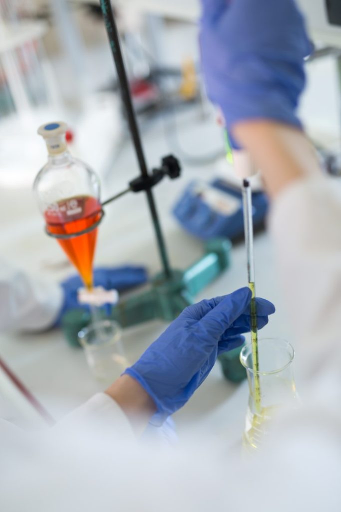 Deterioration Resistance to Chemicals Test