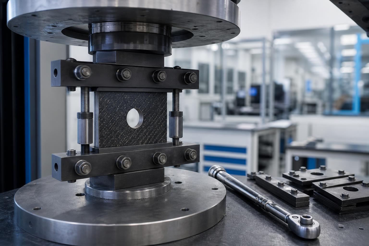 Kompozit Laminatlarda Açık Delikli Basma Dayanımı | ASTM D6484