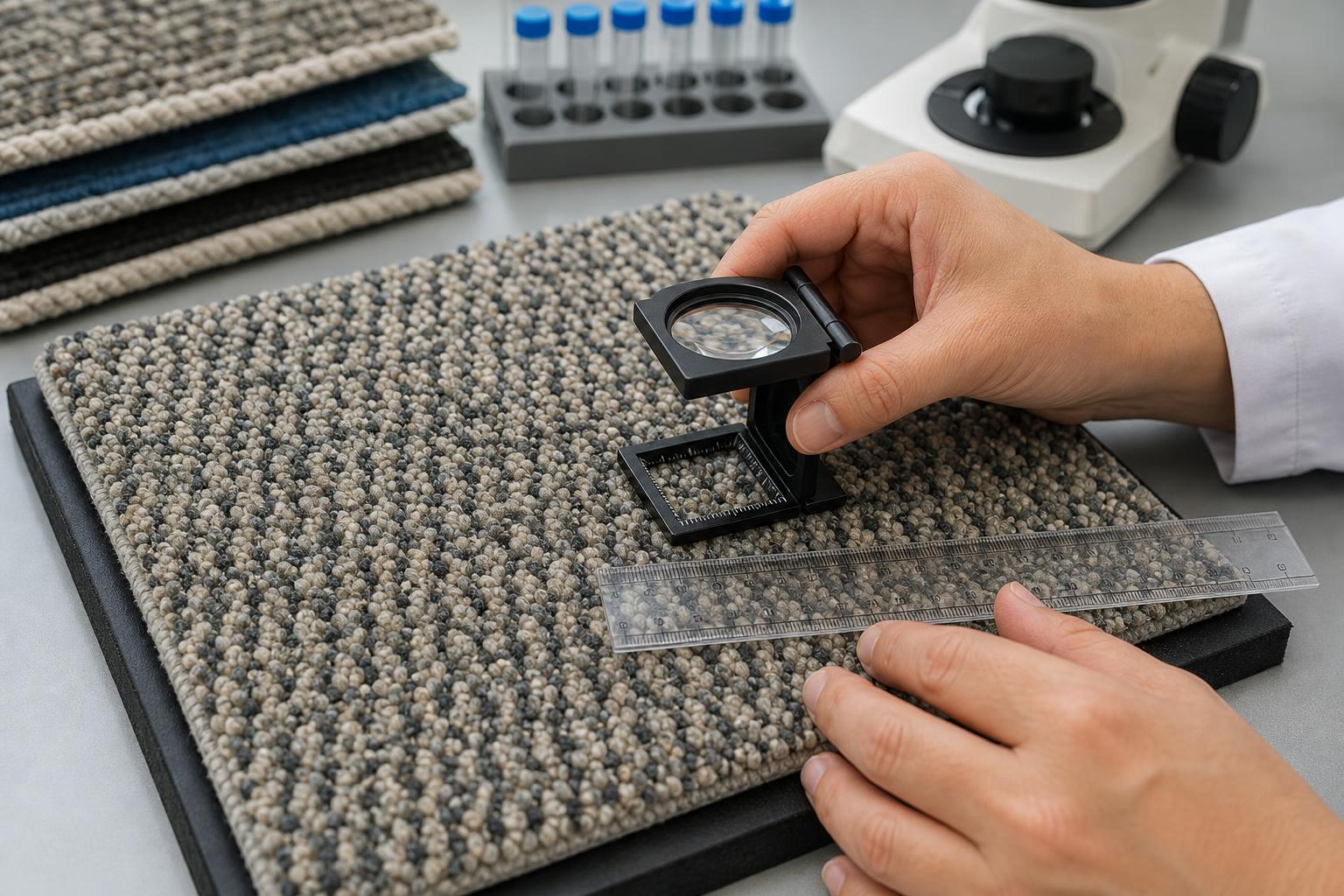 Halı İlmek Sayısı Tespiti TS ISO 1763 | CE Akredite Laboratuvar