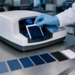 1/1 standart renk derinliğinin kolorimetrik tayini — TS EN ISO 105-A06